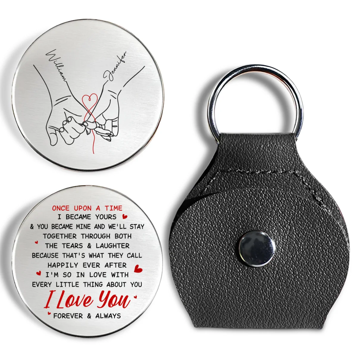 Once Upon A Time - Personalized Custom Pocket Hug - Image 7