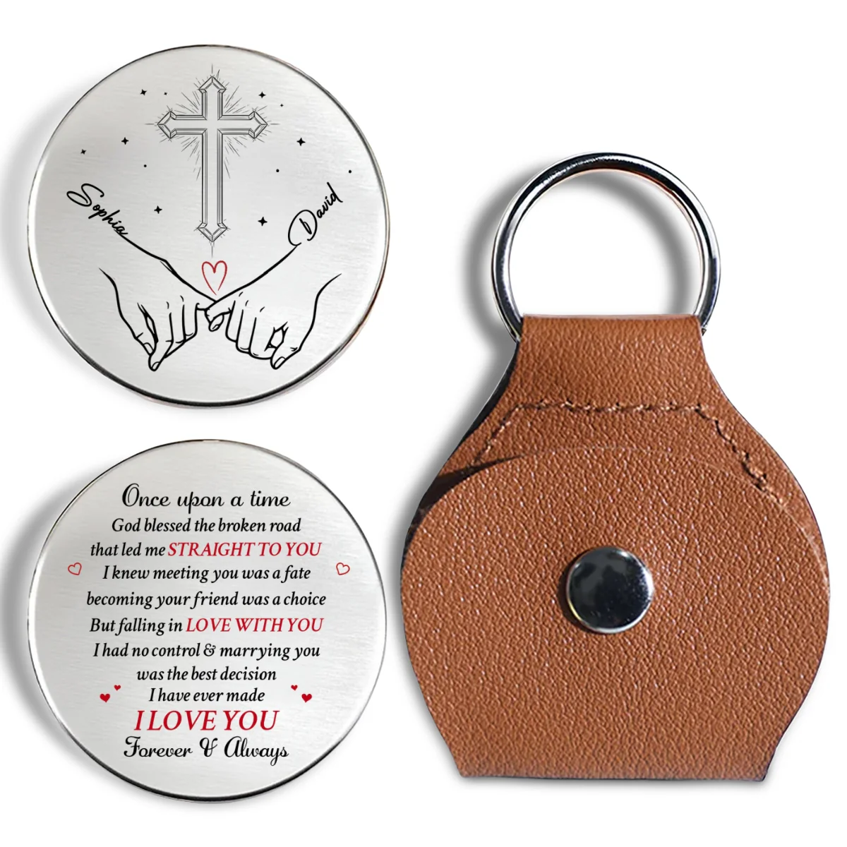 Once Upon A Time Version 2 - Personalized Custom Pocket Hug - Image 6