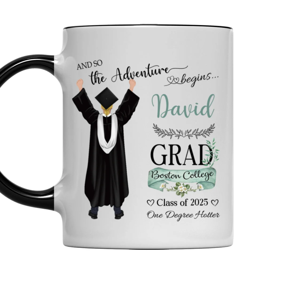 One Degree Hotter - Personalized Custom Accent Mug - Image 5