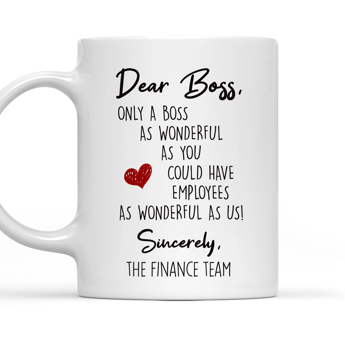 Only A Boss Like You - Personalized Custom Coffee Mug