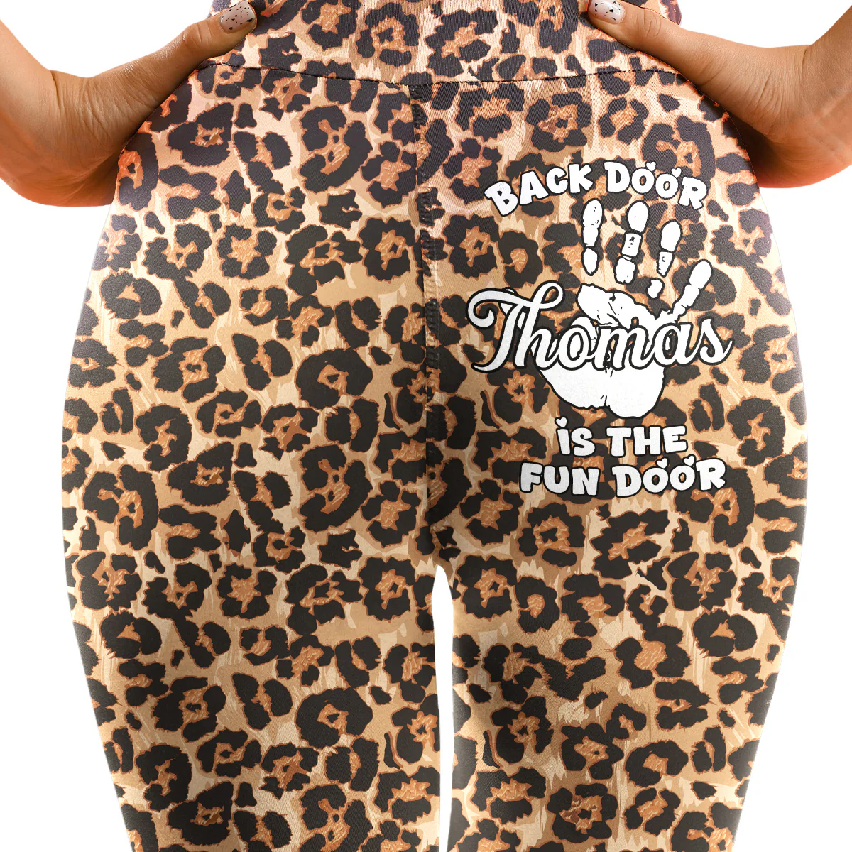 Only Brave Hearts Go Rear - Personalized Custom Leggings - Image 4