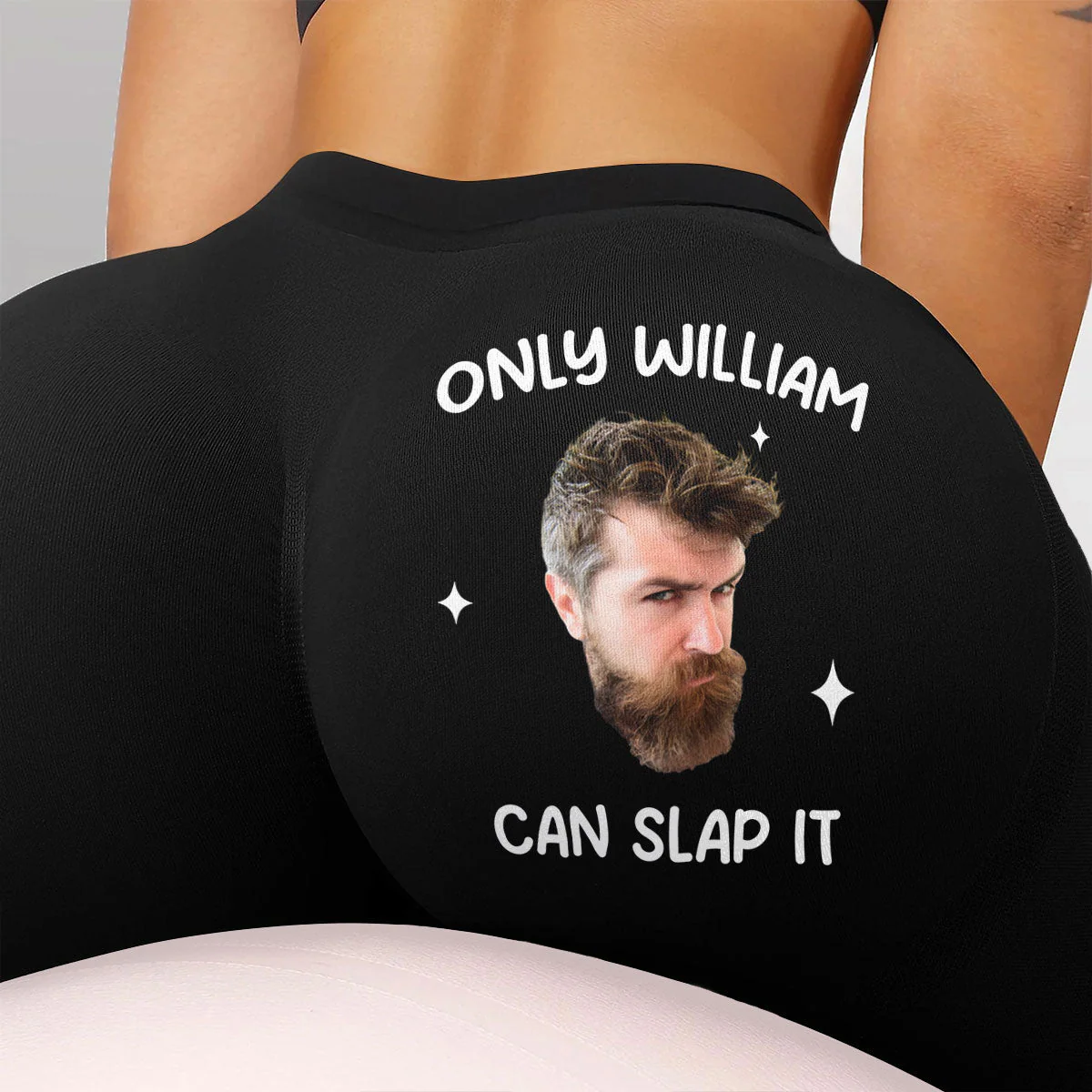 Only My Husband - Personalized Custom Leggings - Image 2