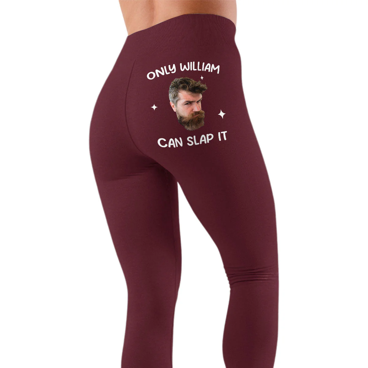 Only My Husband - Personalized Custom Leggings - Image 4