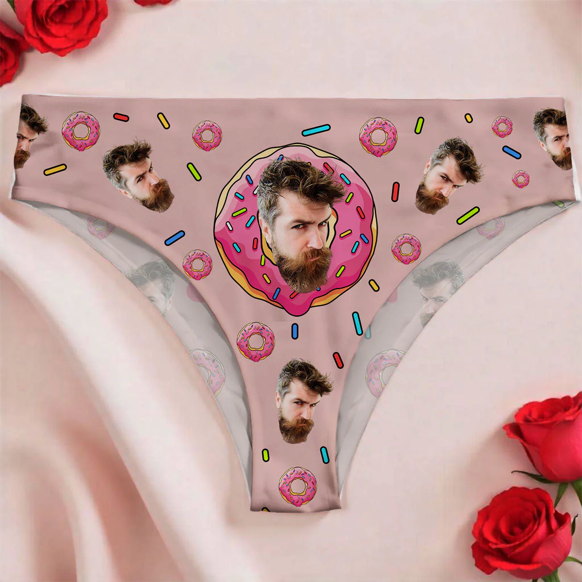 Only Serve For You - Personalized Women Briefs - Image 2