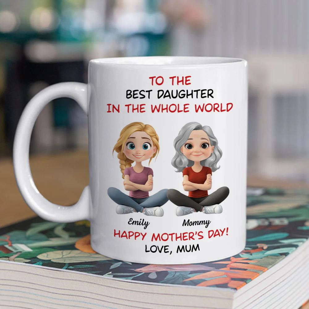 Our Bond Never Breaks - Personalized Custom Coffee Mug - Image 2