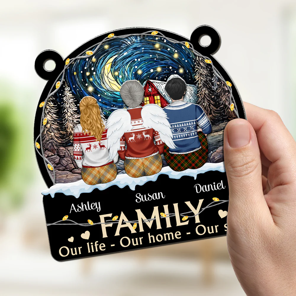 Our Family - Personalized Custom Suncatcher - Image 4