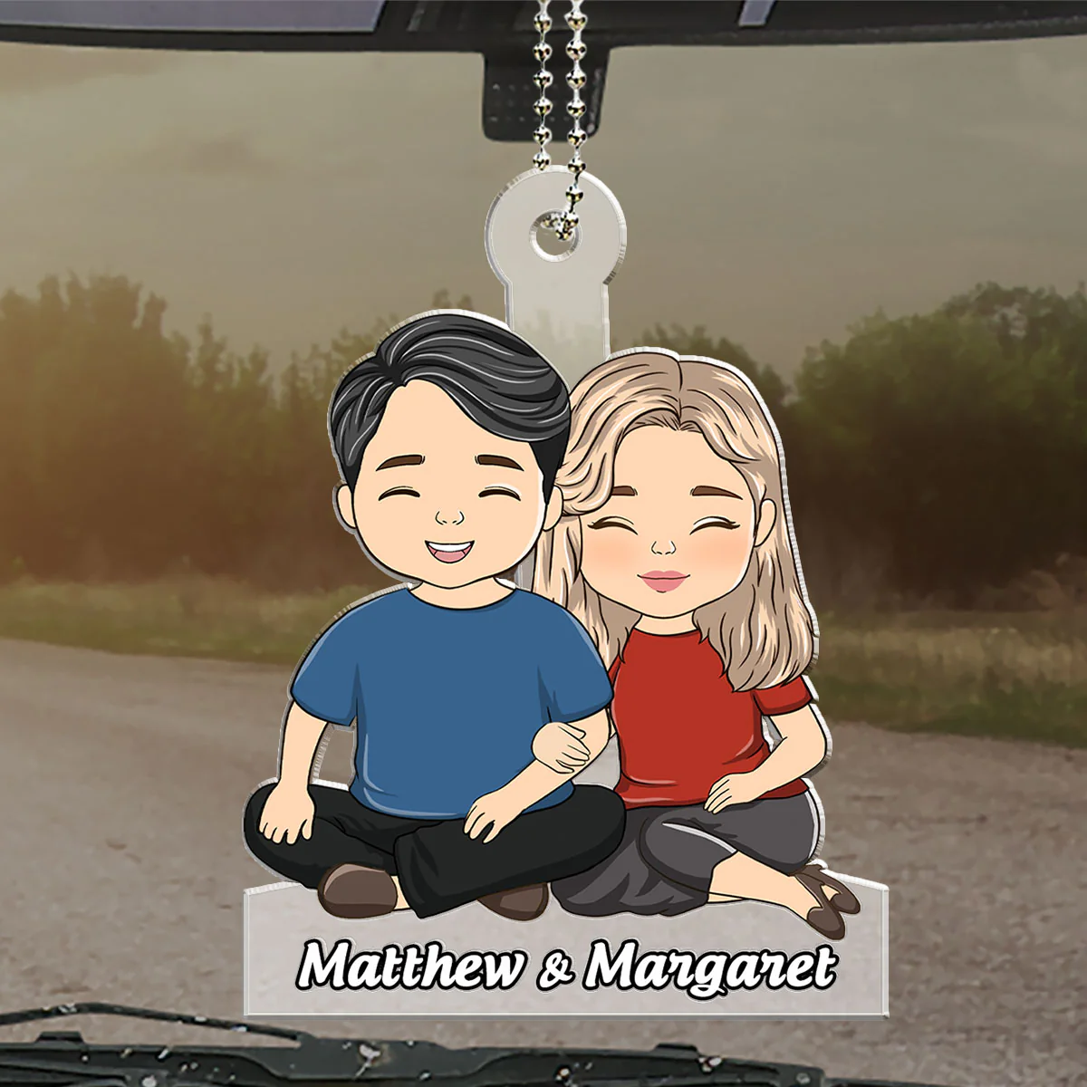 Our Favorite Road Trips - Personalized Custom Car Ornament - Image 3
