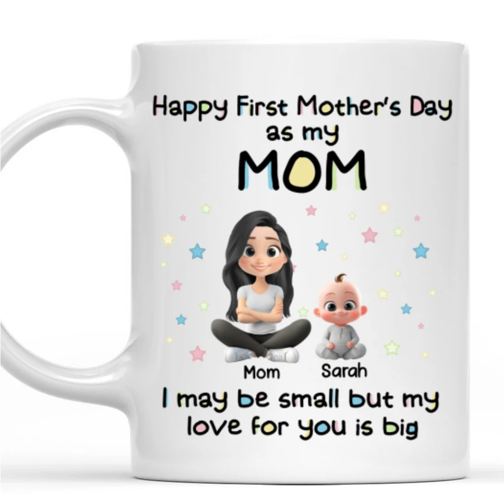 Our First Mother Day 2 - Personalized Custom Coffee Mug - Image 8