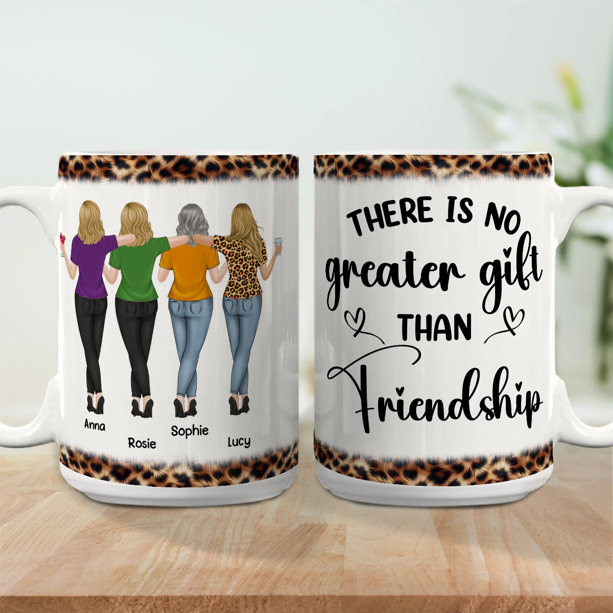 Our Friendship - Personalized Custom Coffee Mug - Image 6