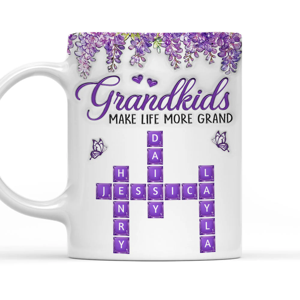 Our Grandma - Personalized Custom 3D Inflated Effect Mug