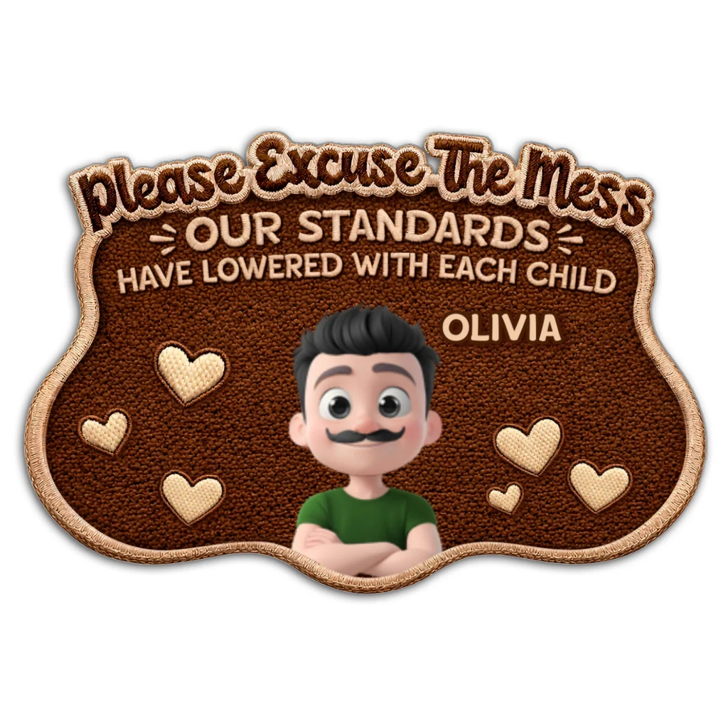 Our Kids - Personalized Custom Doormat - Image 7