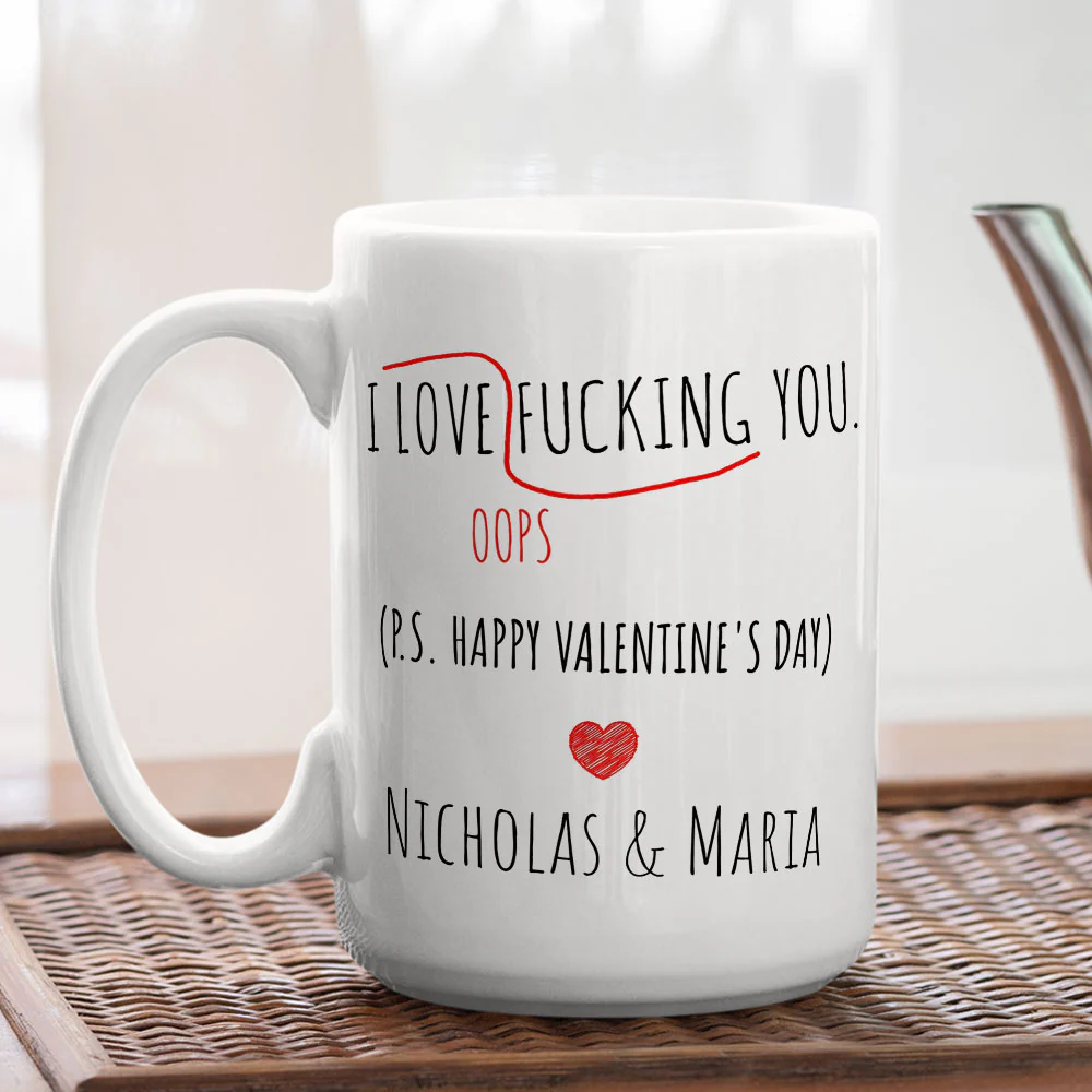 Our Love Is A Beautiful Symphony - Personalized Custom Coffee Mug - Image 5