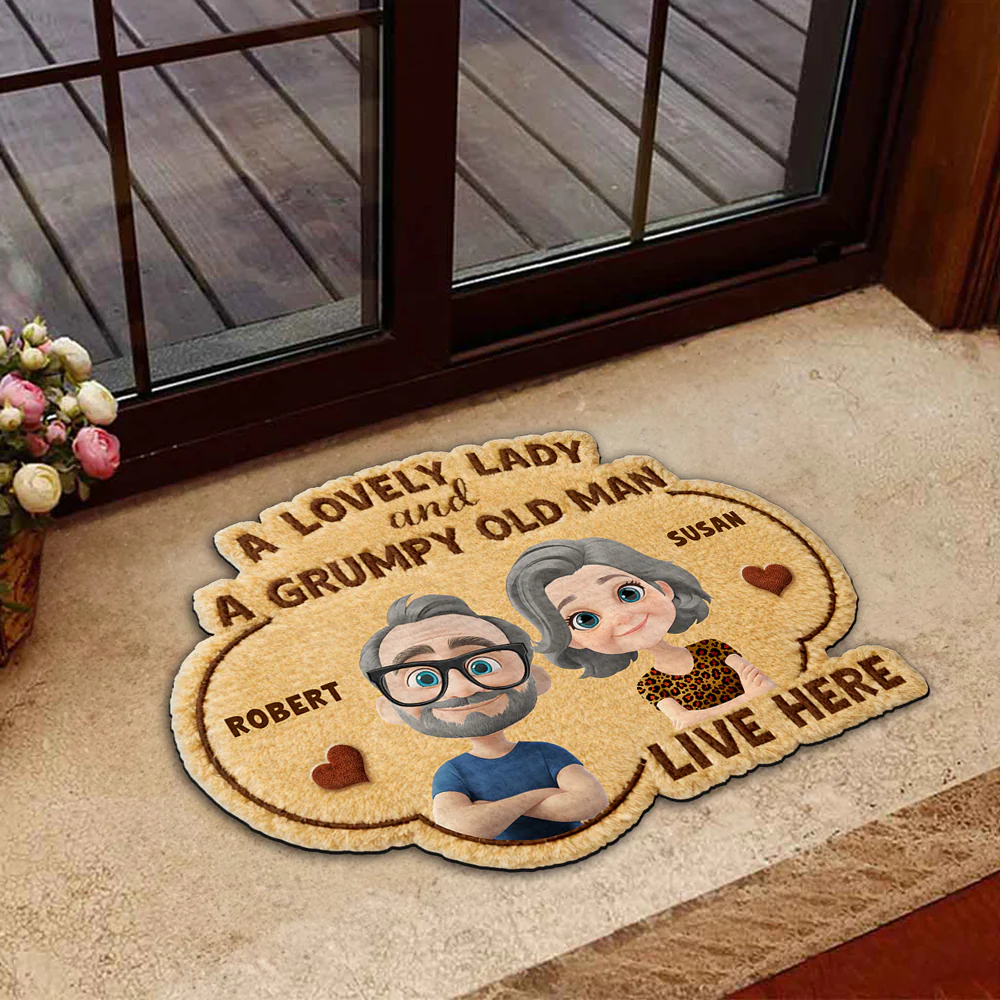 Our Love Live Here - Personalized Custom Doormat - Image 5