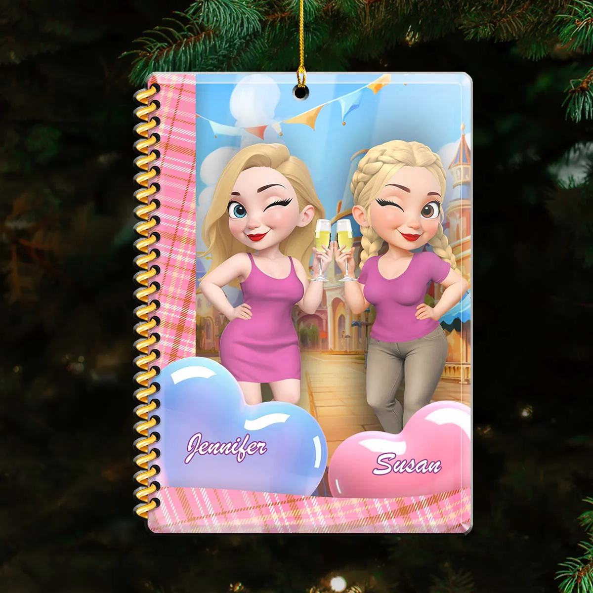 Our Magical Moments - Personalized Custom Acrylic Ornament