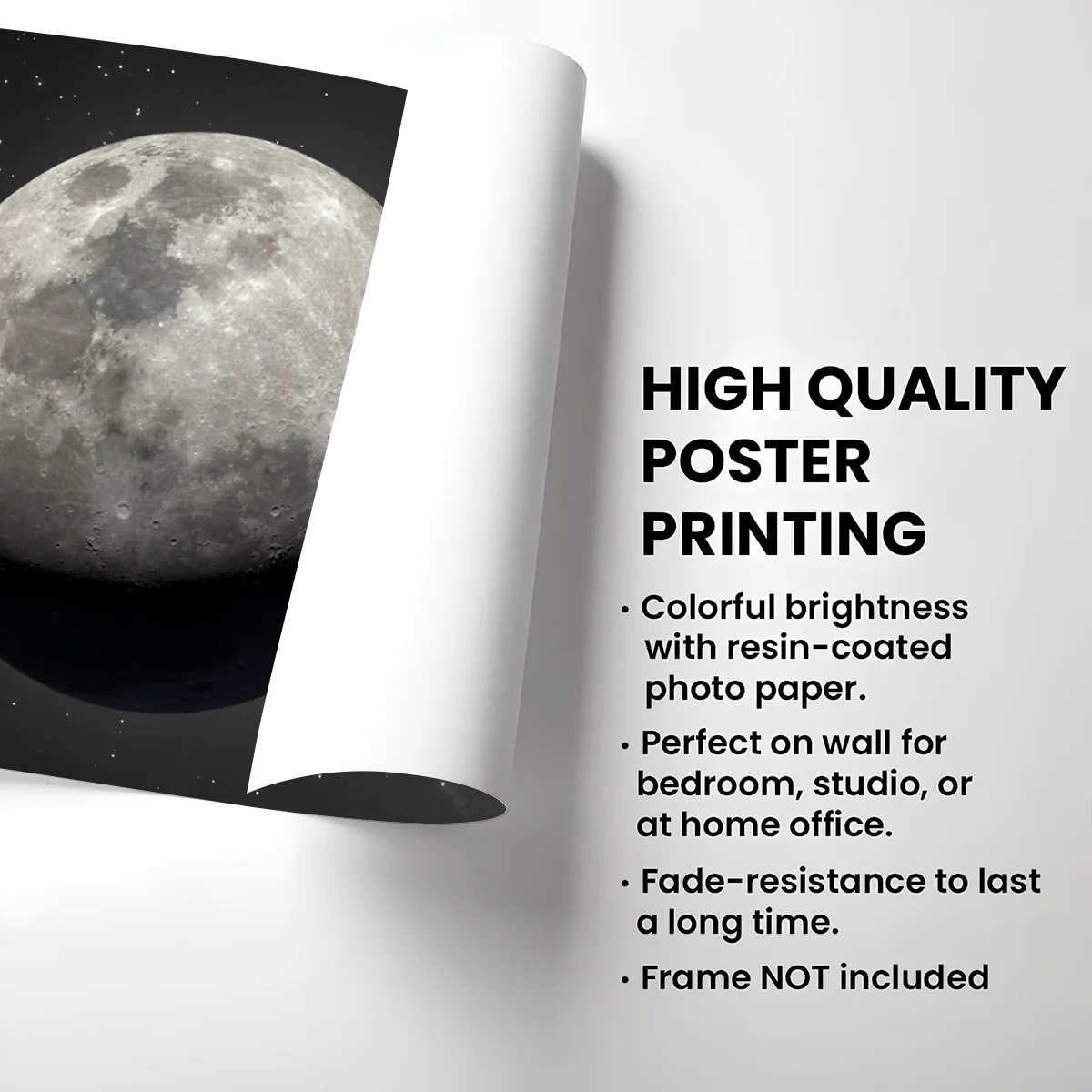 Our Moon - Personalized Custom Poster - Image 4