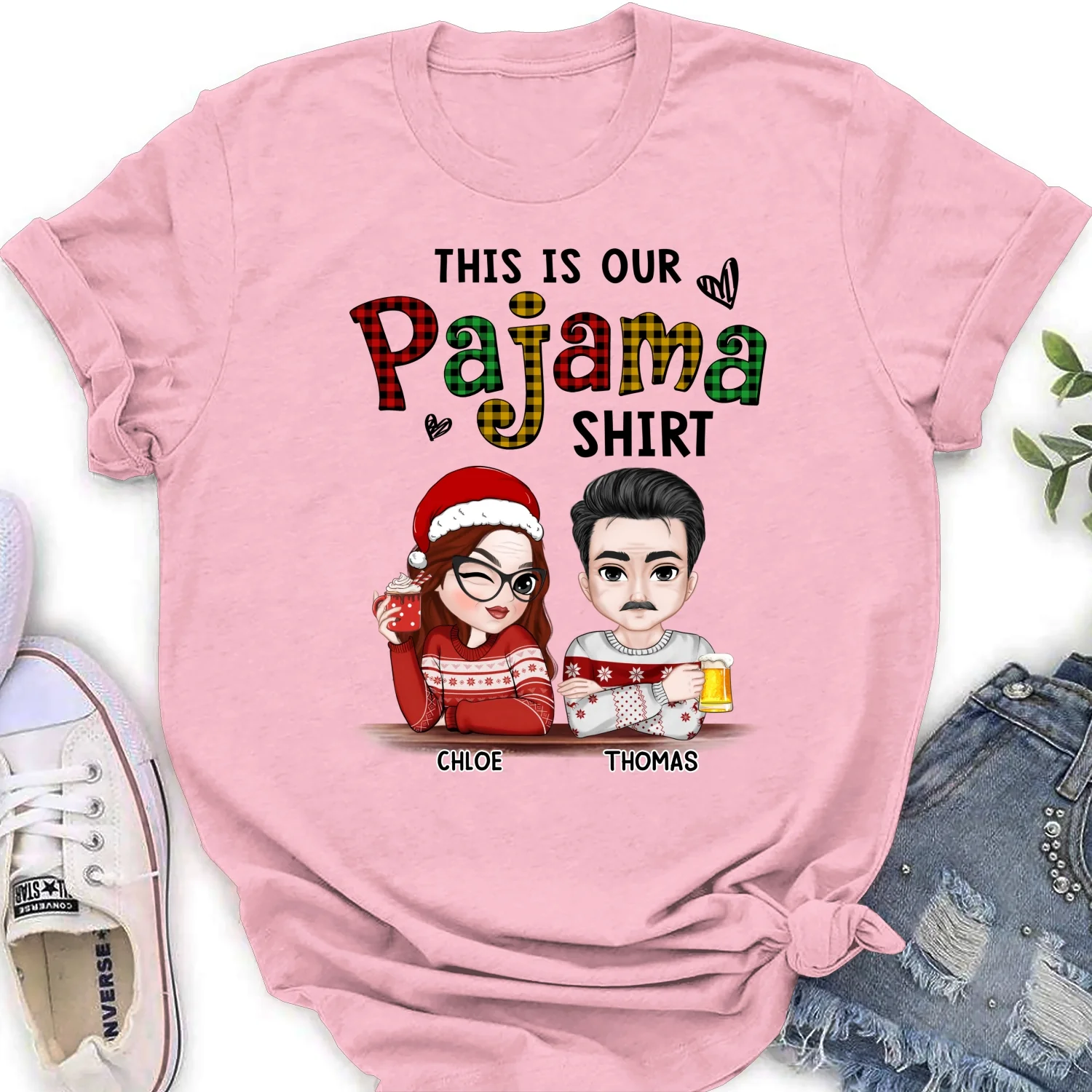 Our Pajama - Personalized Custom Shirt - Image 14