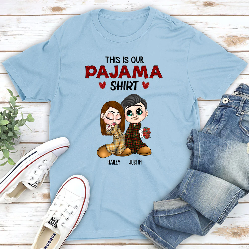 Our Pajama Shirt - Personalized Custom Shirt - Image 2