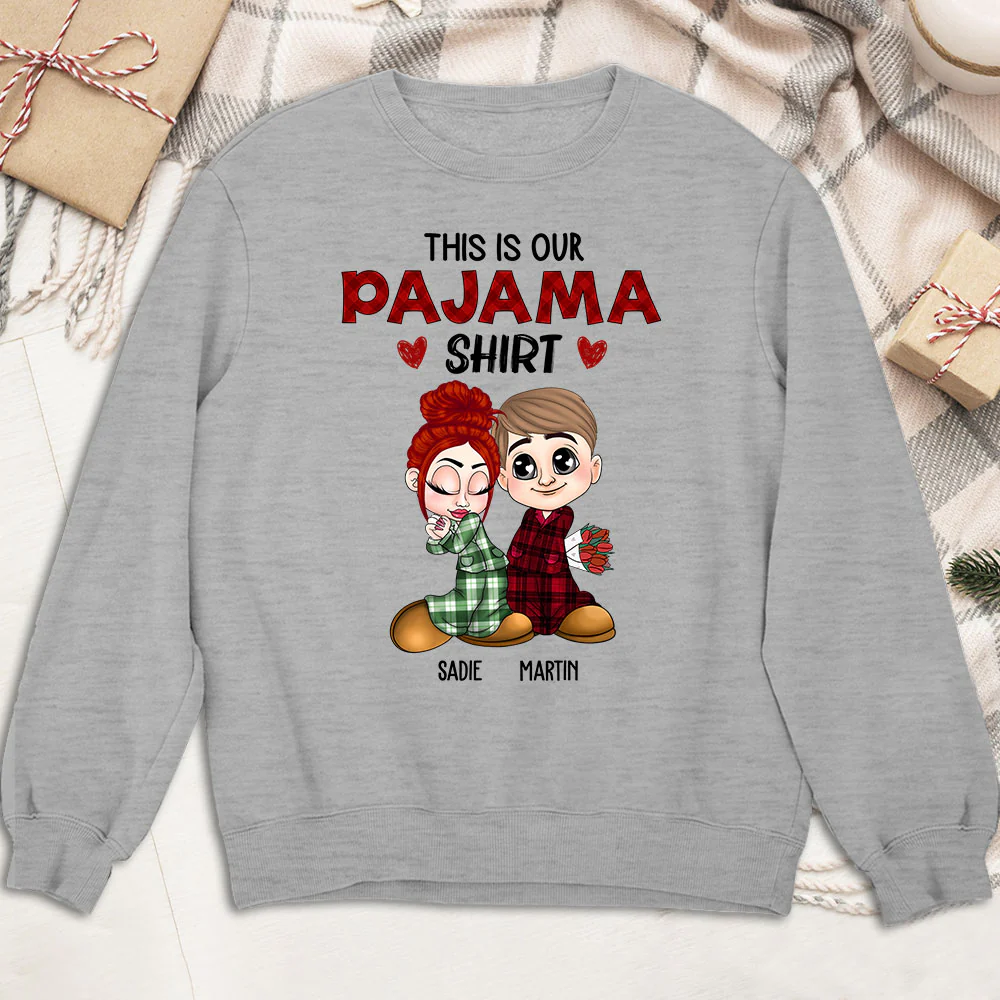 Our Pajama Shirt - Personalized Custom Shirt - Image 3