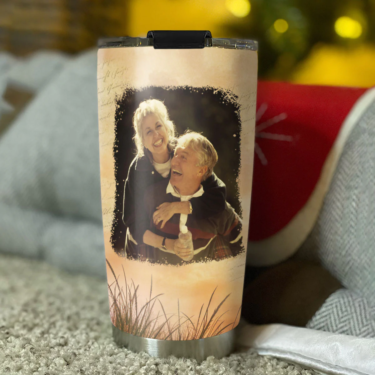 Our Road Of Love - Personalized Custom Tumbler - Image 3