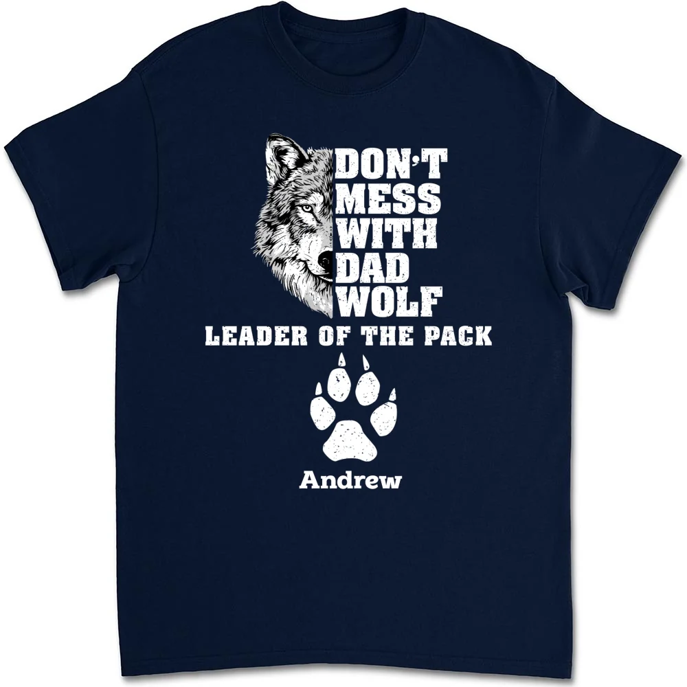 Papa Wolf - Personalized Custom Shirt - Image 9