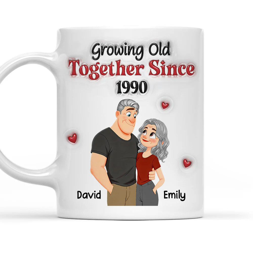 Partners In Annoyance - Personalized Custom 3D Inflated Effect Mug
