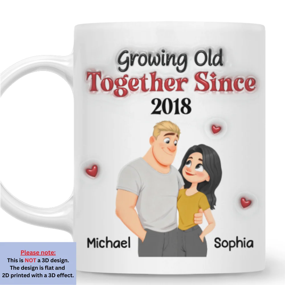 Partners In Annoyance - Personalized Custom 3D Inflated Effect Mug - Image 7