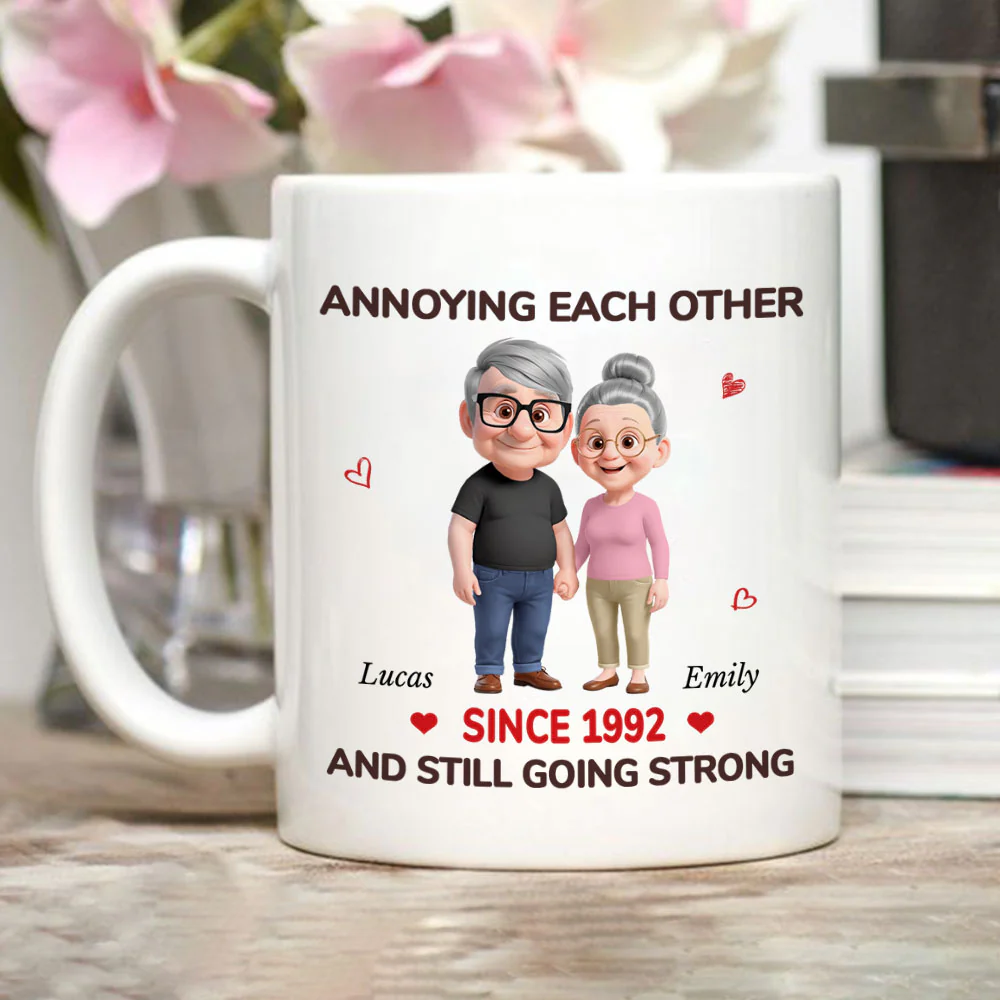 Partners In Annoyance - Personalized Custom Coffee Mug - Image 3
