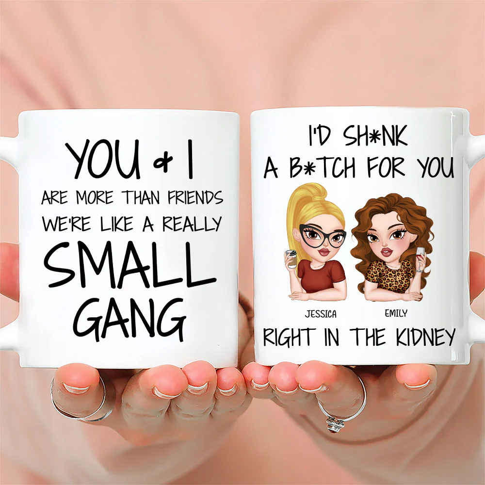 Partners In Crime For Life - Personalized Custom Coffee Mug - Image 3