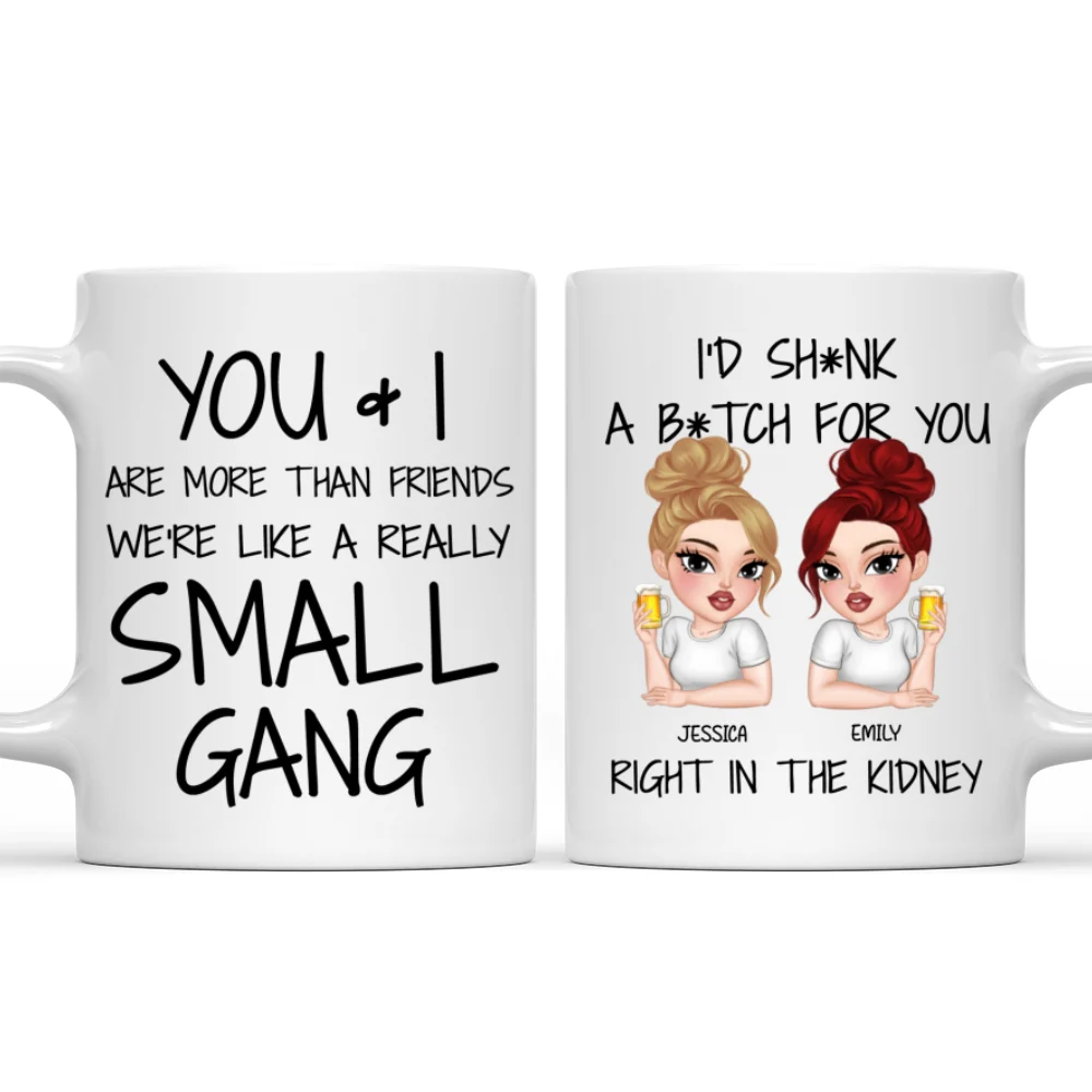 Partners In Crime For Life - Personalized Custom Coffee Mug - Image 6