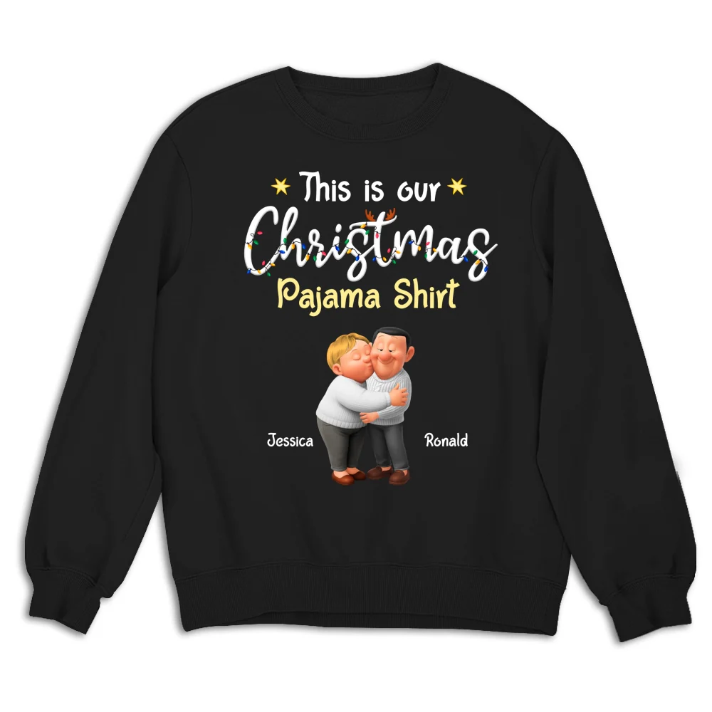 Pawjama Shirt Ver Couple Cartoon - Personalized Custom Shirt - Image 15