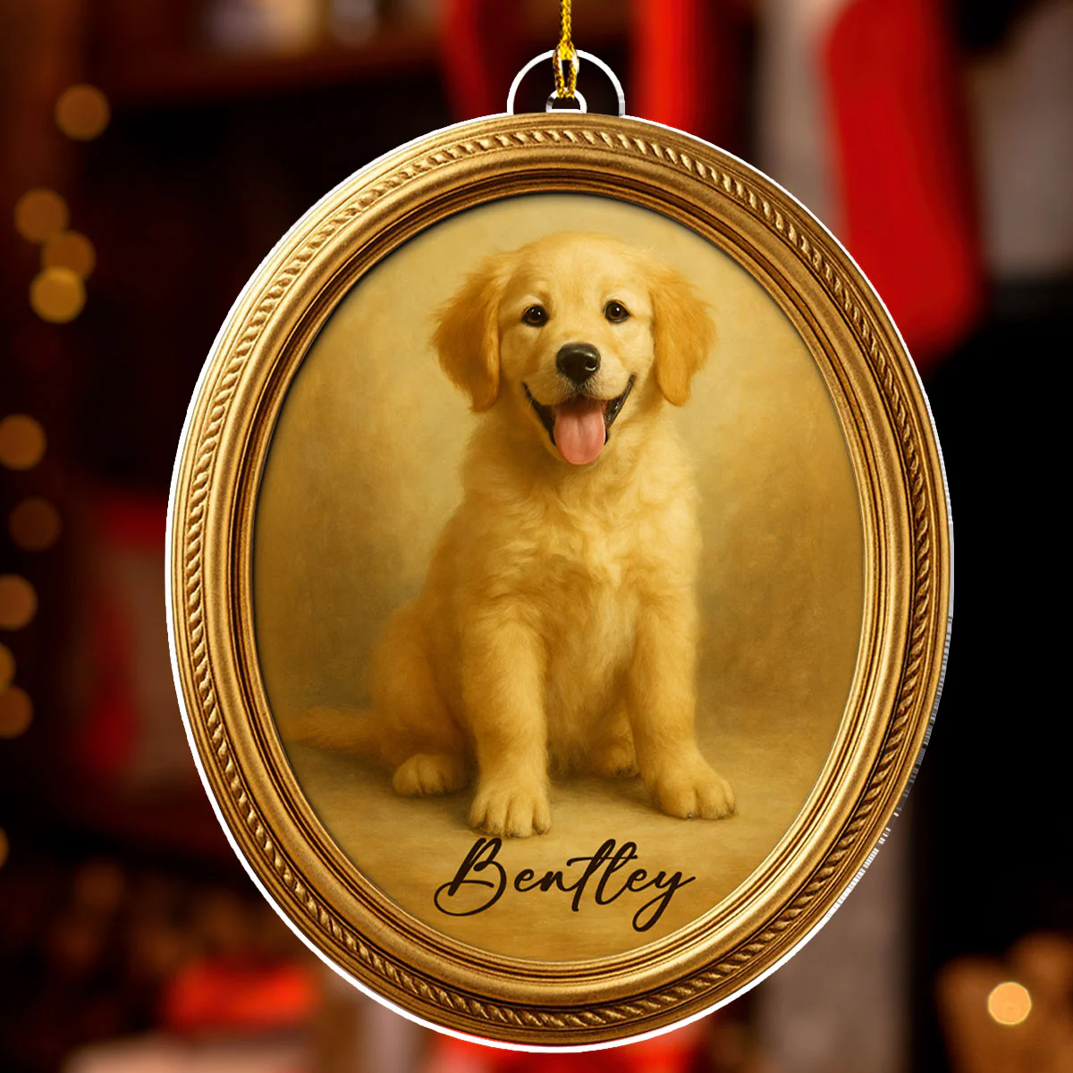 Paws In Heaven - Personalized Custom Acrylic Ornament - Image 4
