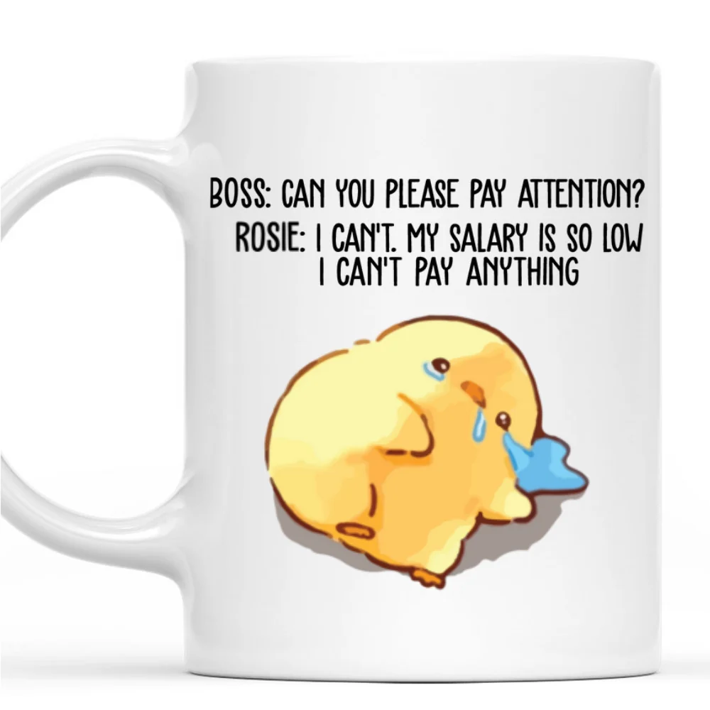 Pay Attention - Personalized Custom Coffee Mug - Image 7