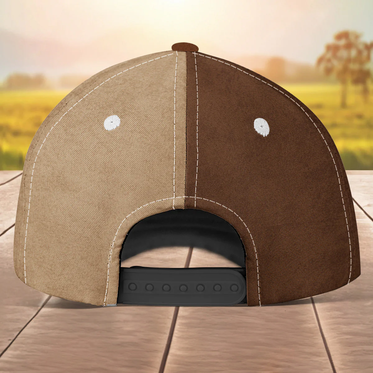 Peace Love Camping - Personalized Classic Cap - Image 5