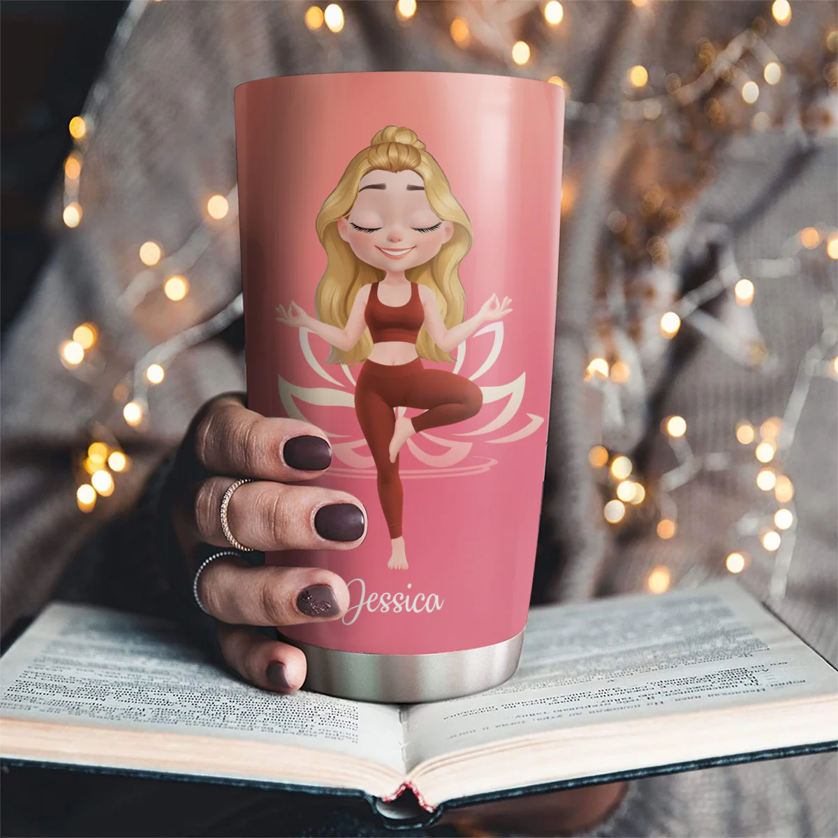 Peaceful Mind - Personalized Custom Tumbler - Image 4