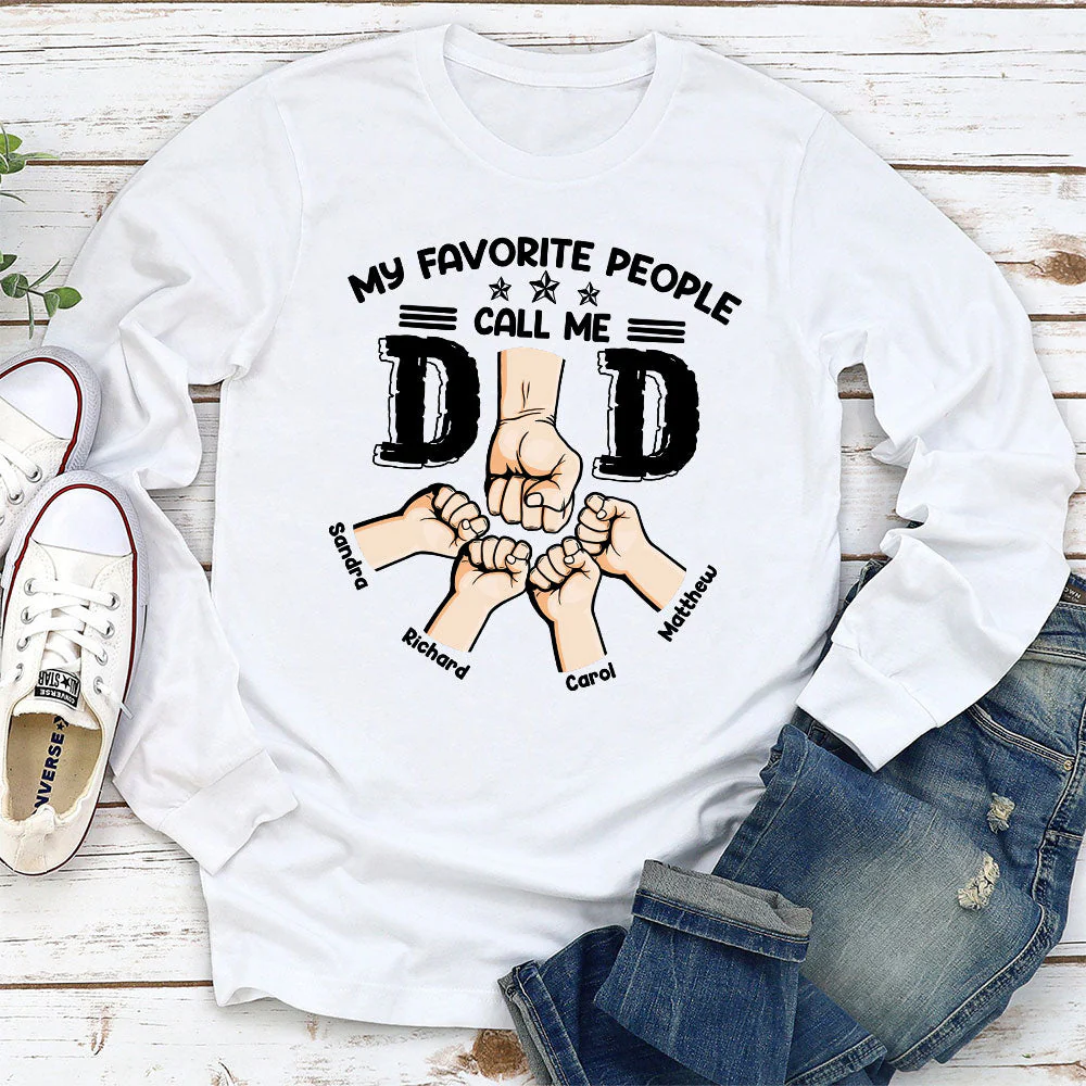 People Call Me Dad - Personalized Custom Shirt - Image 3