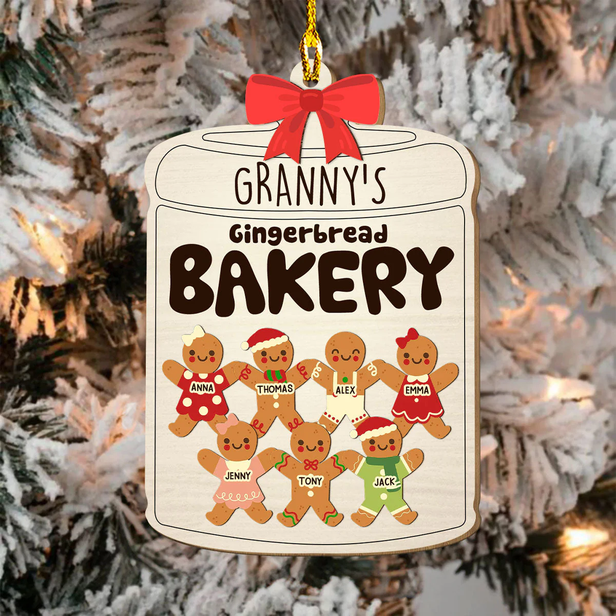 Perfect Batch - Personalized Custom 1-layered Wood Ornament - Image 7