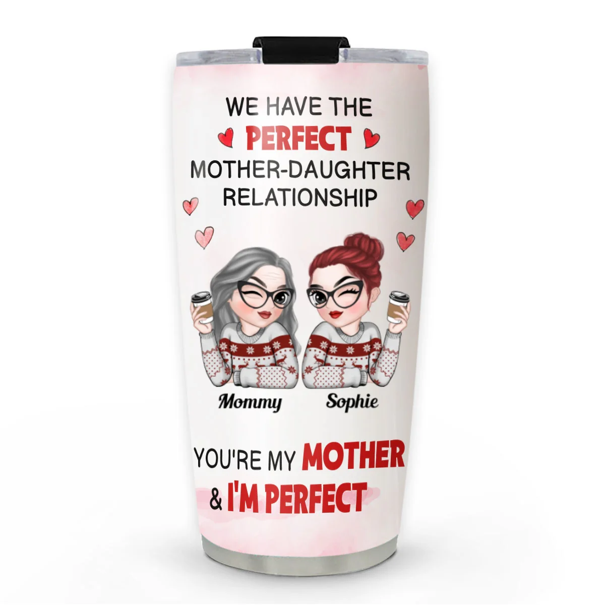 Perfect Relationship - Personalized Custom Tumbler - Image 6