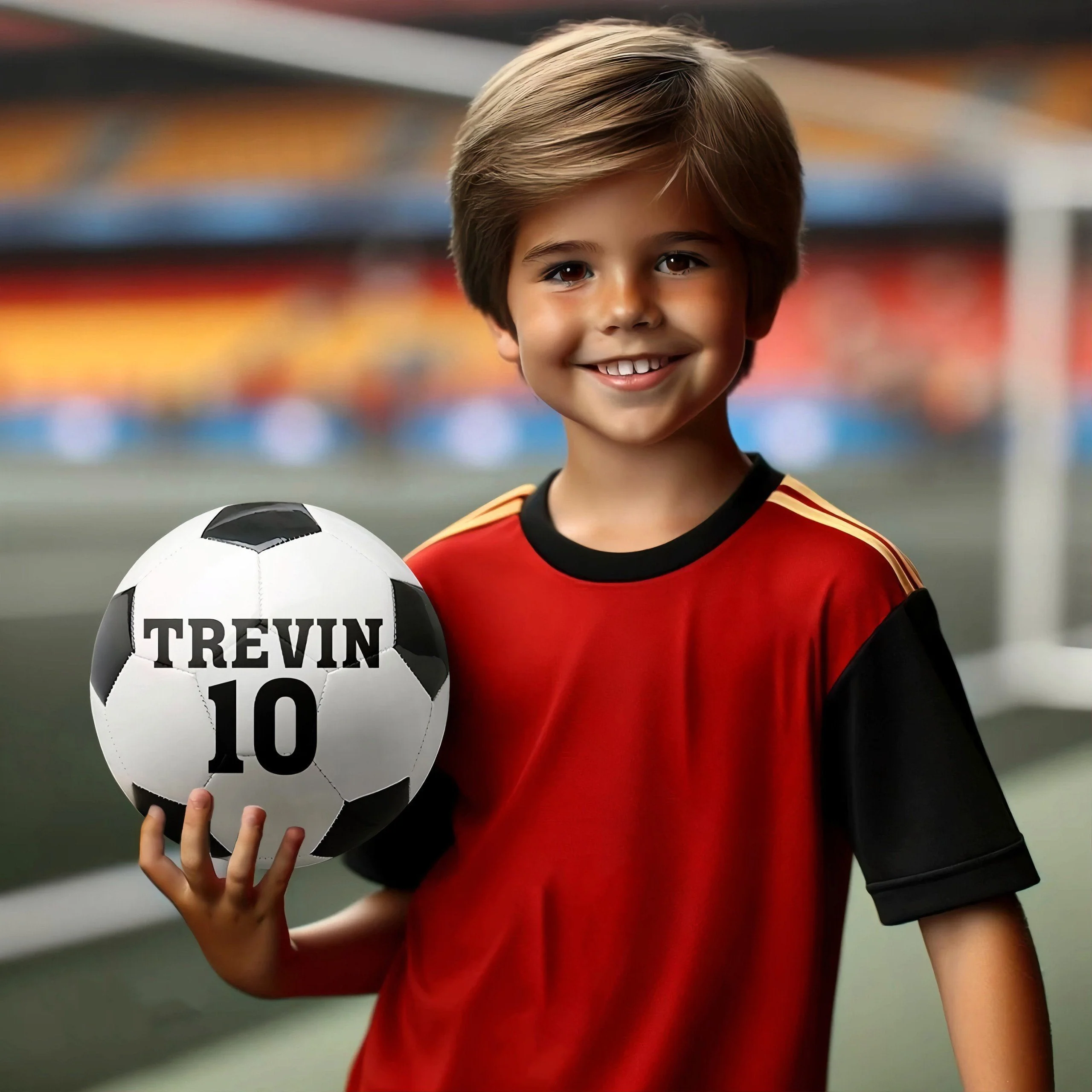 Personalised Football With Name And Number - Image 5
