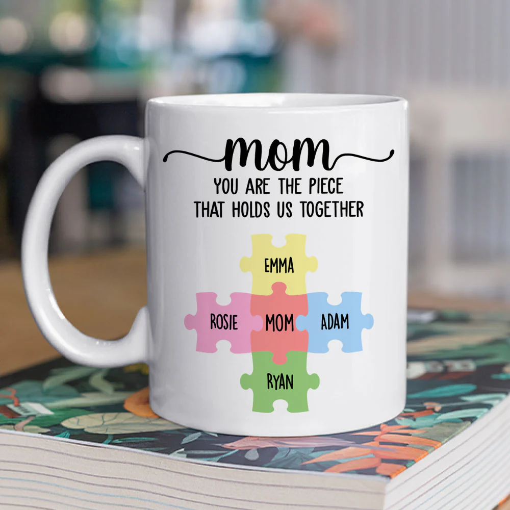 Piece That Hold Us Together - Personalized Custom Coffee Mug - Image 2