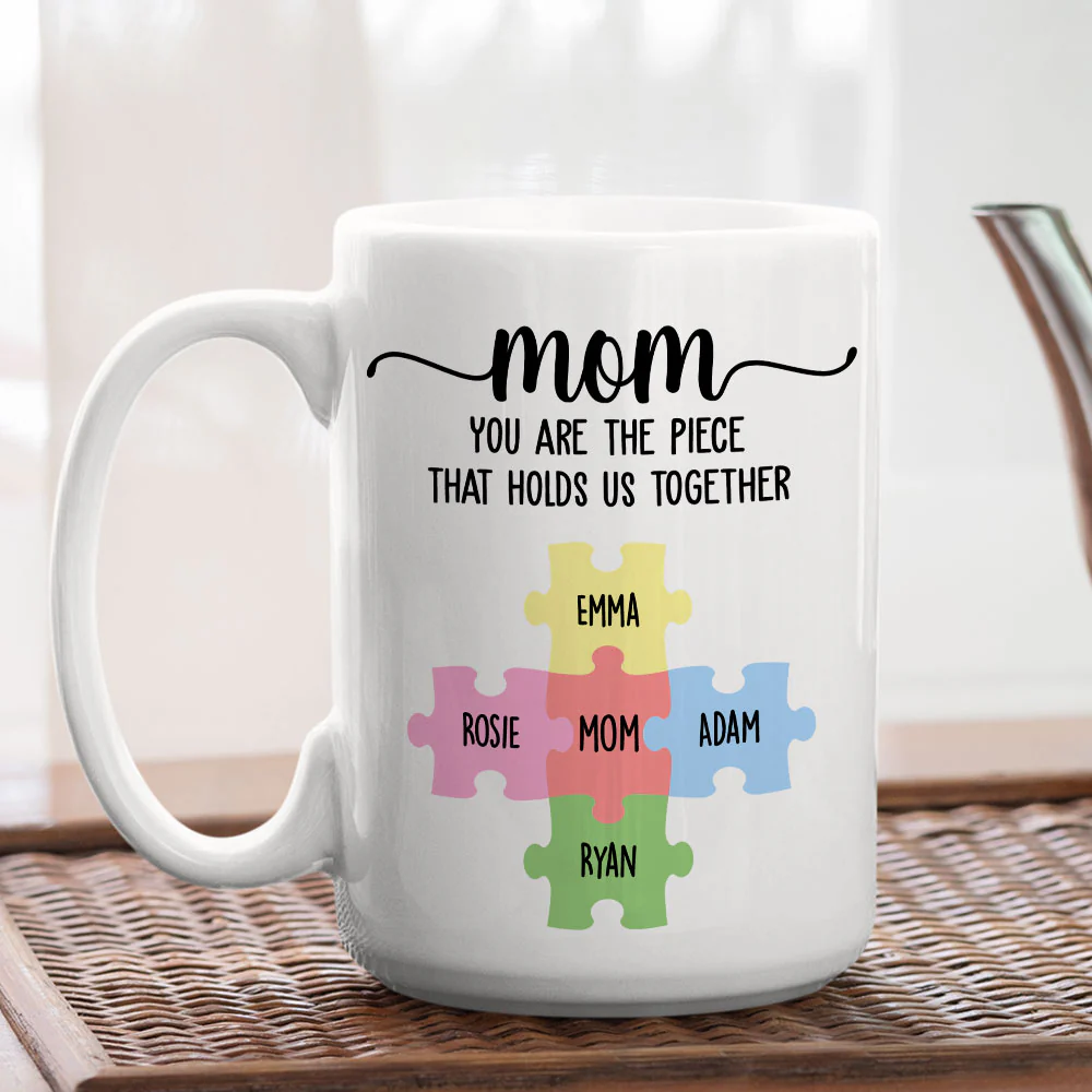 Piece That Hold Us Together - Personalized Custom Coffee Mug - Image 5