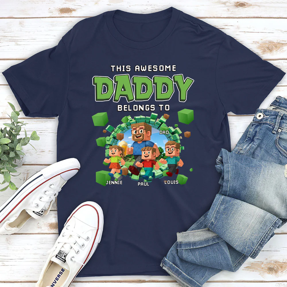 Pixel Island Hero - Personalized Custom Shirt - Image 2