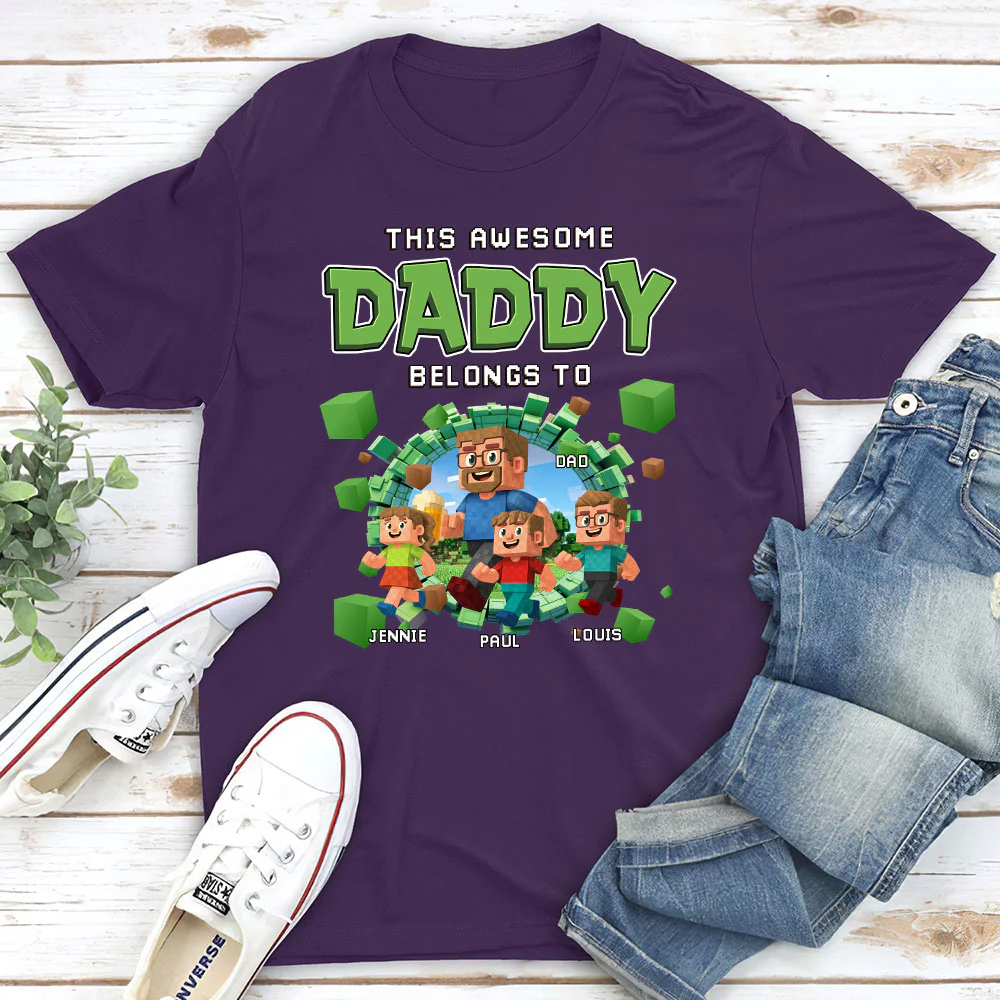 Pixel Island Hero - Personalized Custom Shirt - Image 3