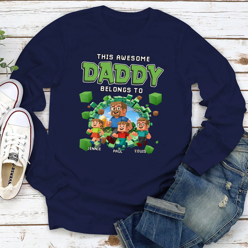 Pixel Island Hero - Personalized Custom Shirt - Image 4