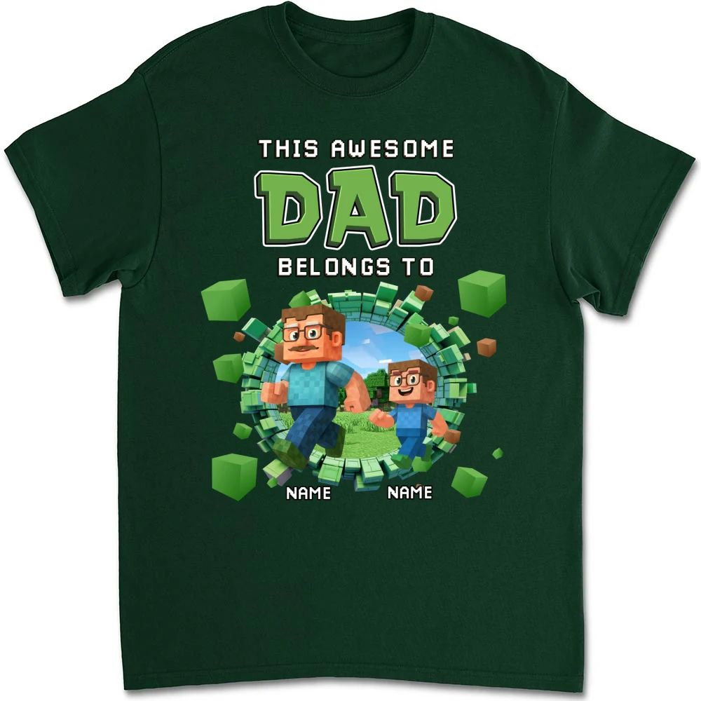 Pixel Island Hero - Personalized Custom Shirt - Image 8