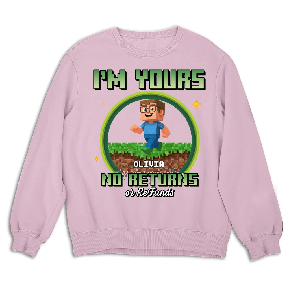 Pixelated Love For Dad - Personalized Custom Shirt - Image 16