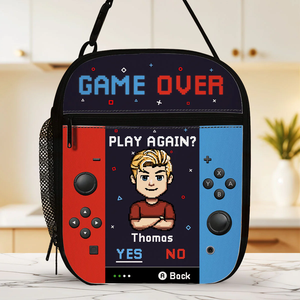 Play Again - Personalized Custom Insulated Lunch Bag - Image 5