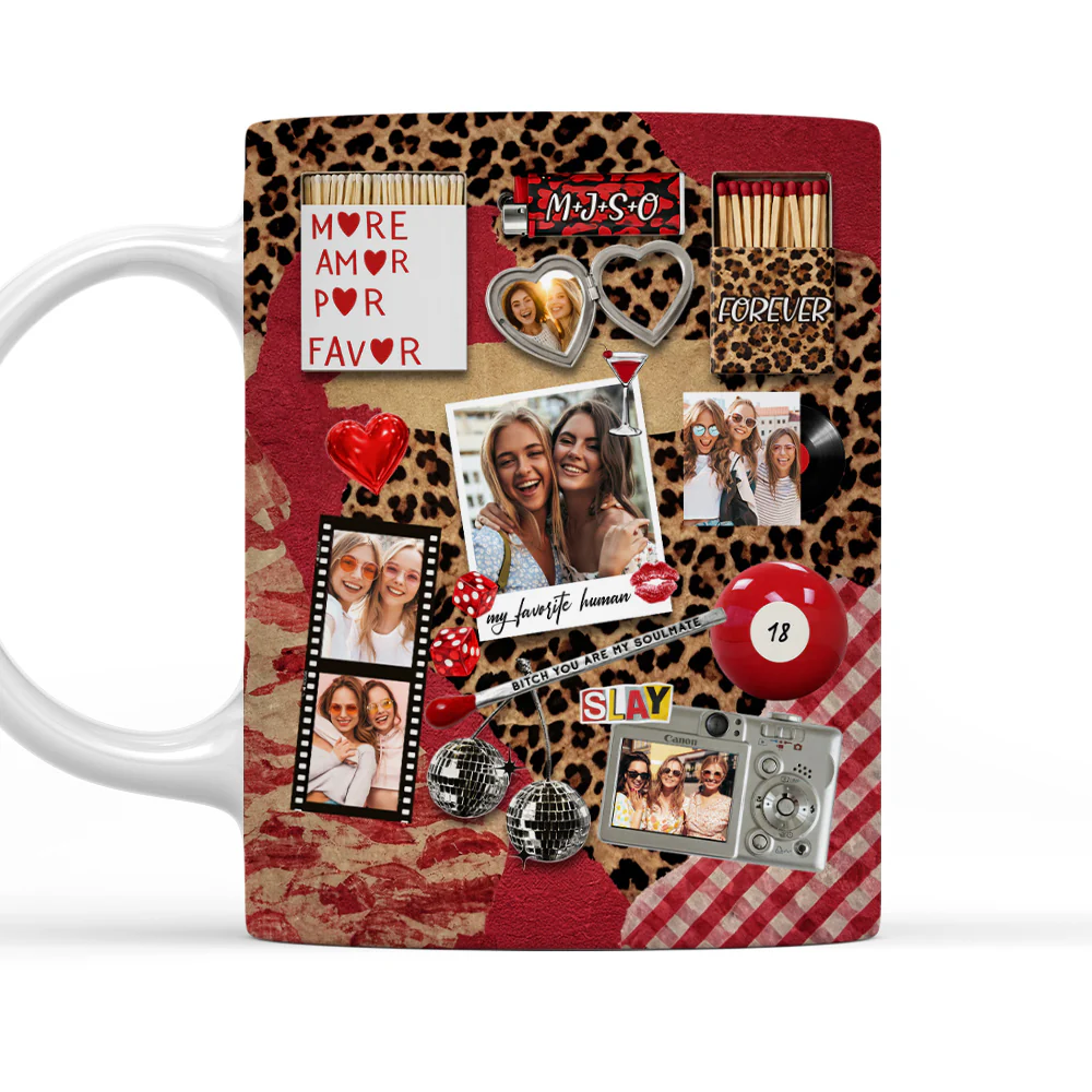 Polaroids And Promises - Personalized Custom Coffee Mug