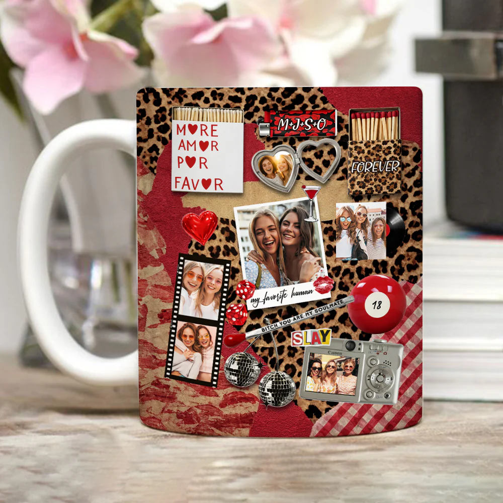 Polaroids And Promises - Personalized Custom Coffee Mug - Image 3