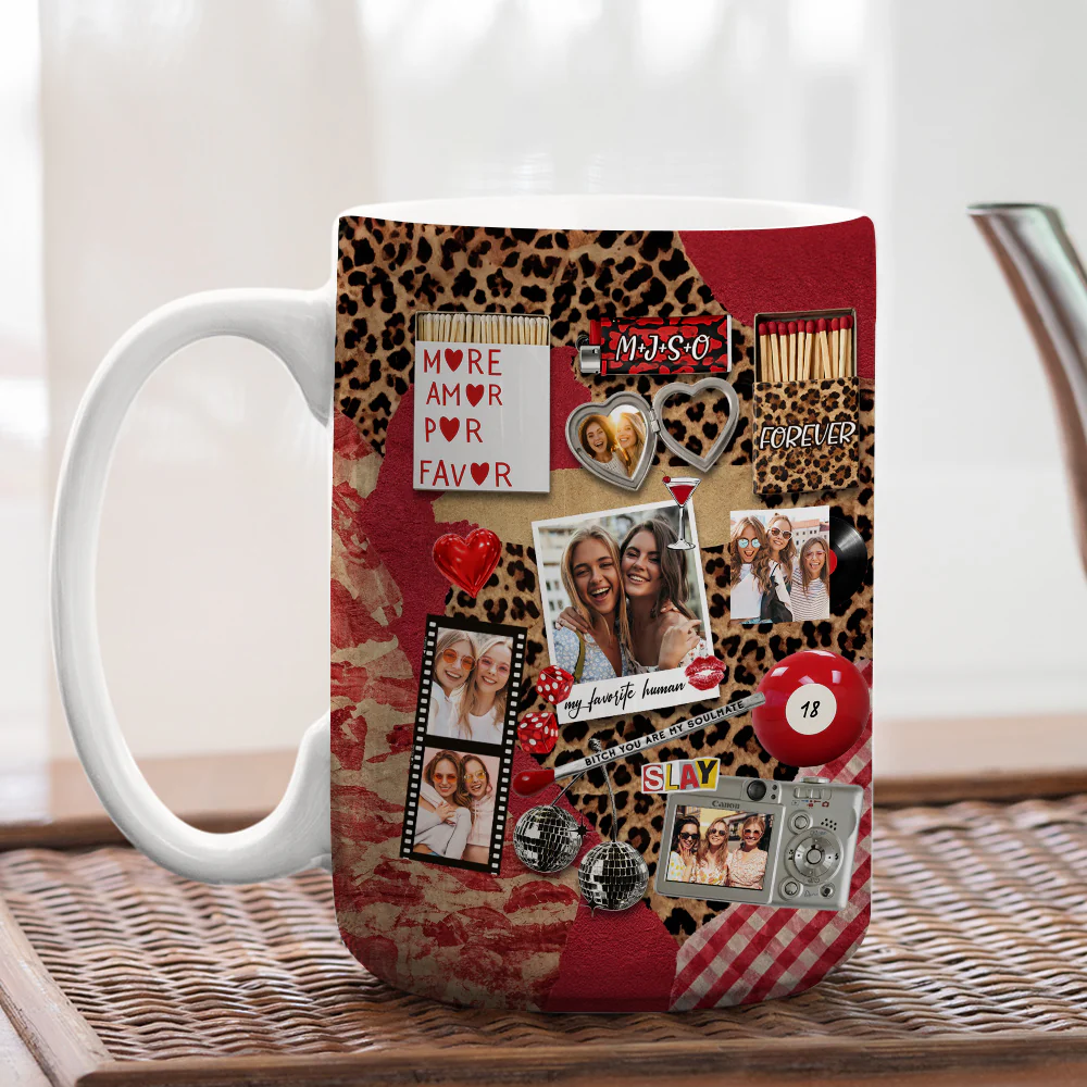 Polaroids And Promises - Personalized Custom Coffee Mug - Image 4