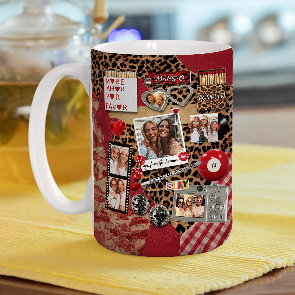 Polaroids And Promises - Personalized Custom Coffee Mug - Image 5